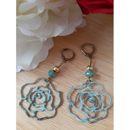 Boucles d'Oreilles Fleurs